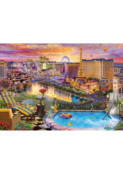 Neon Capital, Paris Las Vegas 1500 Parça Puzzle modelleri