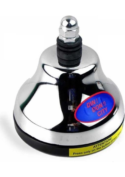 Korna Çan Çın Çın Sesli Krom 12V-24V