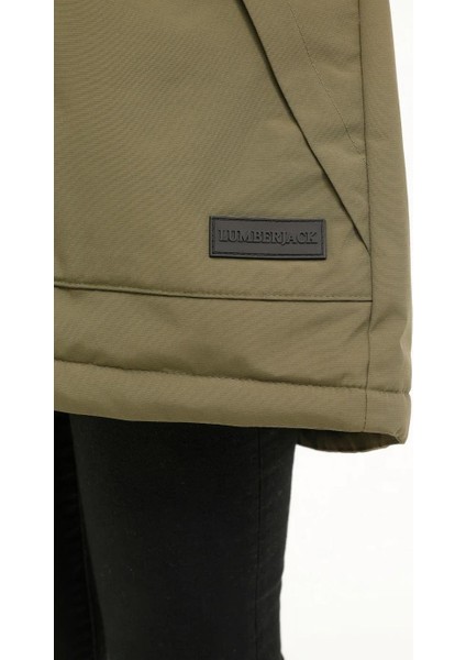 Lumberjack Kapüşonlu Haki Kadın Mont Wl-Jane-2k4 fırsatları