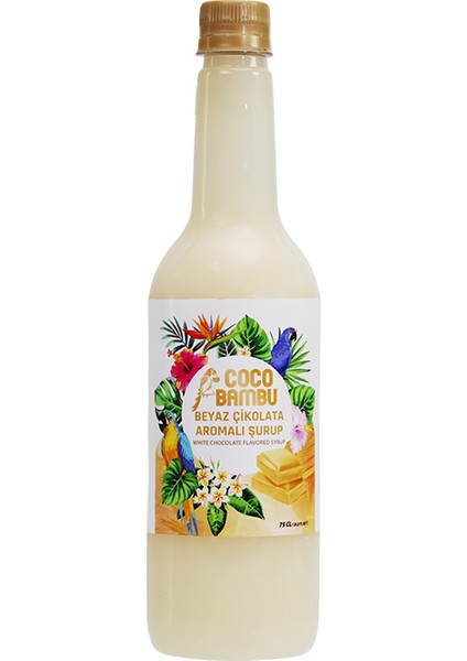Beyaz Çikolata Şurubu 750 ml