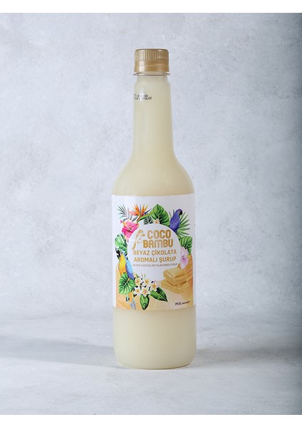 Beyaz Çikolata Şurubu 750 ml