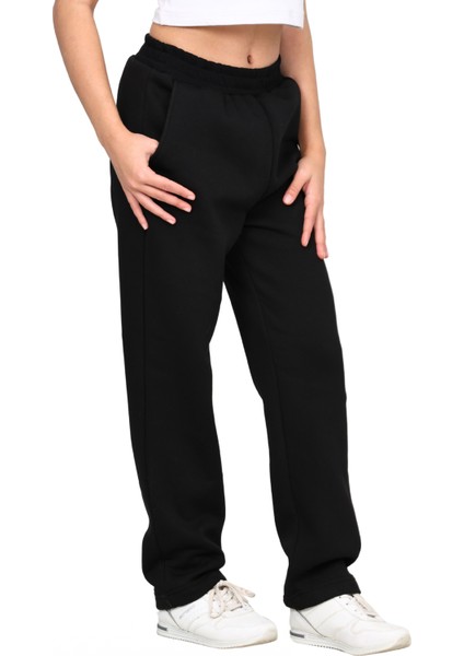 Kız-Erkek Çocuk 3 Iplik Şardonlu Içi Pamuklu Okul Eşofman Altı Pantolon fiyatları