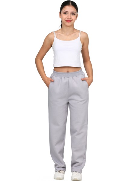 Kız-Erkek Çocuk 3 Iplik Şardonlu Içi Pamuklu Okul Eşofman Altı Pantolon fırsatları