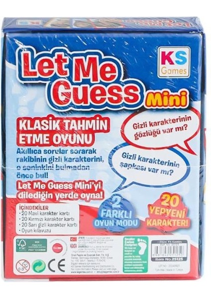 25125 Let Me Guess Mini -Ks Games