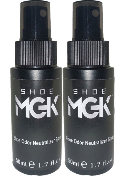 2 Adet Ayağın Kokusu Ve Ayakkabılara Sprey 50 Ml