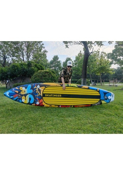 Grafitti Sup Paddle Board Şişirilebilir 350X82X15 cm Tam Set 200 kg Taşıma Kapasitesi