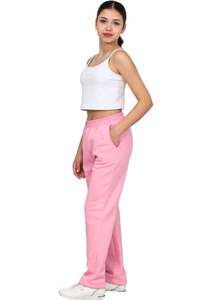 Kız Çocuk 3 Iplik Şardonlu Içi Pamuklu Okul Eşofman Altı Pantolon fırsatları