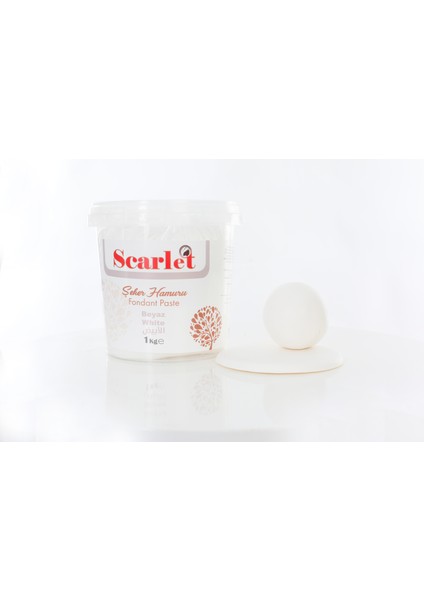 Şeker Hamuru Beyaz 1kg