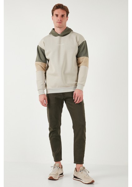 Pamuklu Regular Fit Kapüşonlu Içi Tüylü Yumuşak Şardonlu Sweat Erkek Sweat 5905299 modelleri