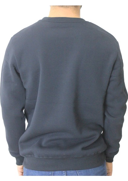 Bisiklet Yaka Şardonlu Sweatshirt indirimleri