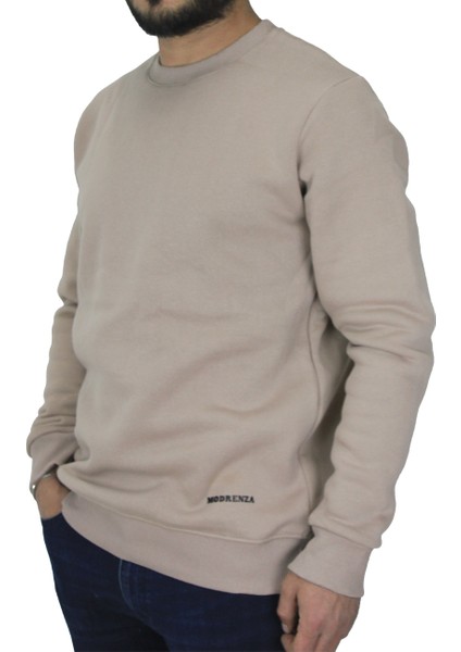 Bisiklet Yaka Şardonlu Sweatshirt fiyatları