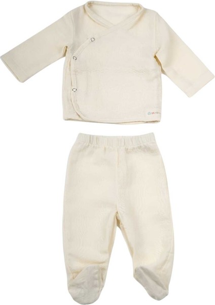 Bebek Yenidoğan Müslin Kumaş % 100 Organik Pamuklu Unisex Hastane Çıkışı 6'lı Set