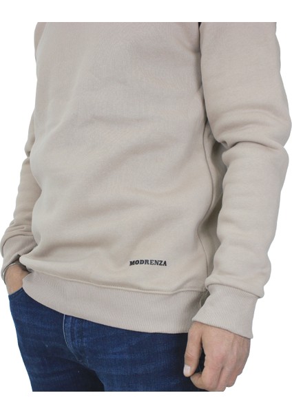 Bisiklet Yaka Şardonlu Sweatshirt fırsatları