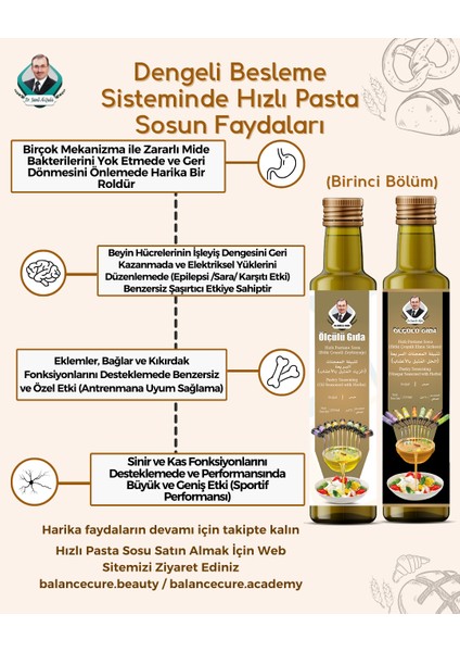 Hızlı Pasta Sosu Bitki Çeşnili Elma Sirkesi 250 ml