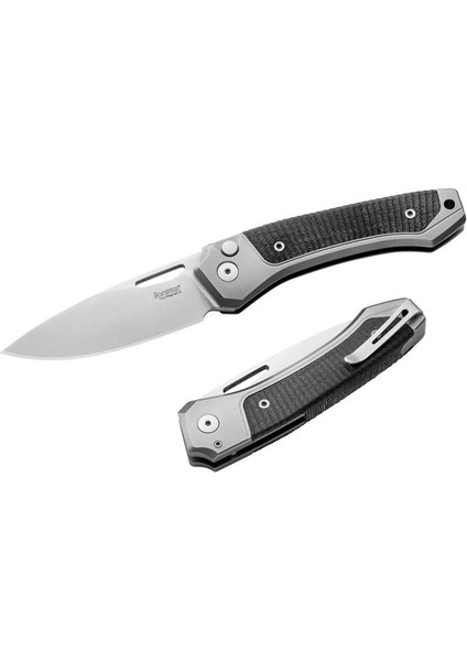Twain- Gray Titanium / Black G10 Çakı