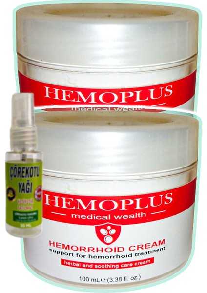 Krem 100 ml x 2 adet + Çörek Otu Yağı 30 ml