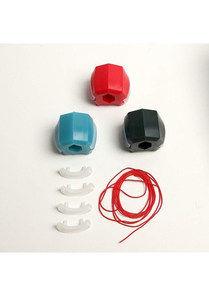 Çene Egzersiz Topu 3'lü Set, Renk: Yeşil, Seviyeye Göre Seçim, Türkiye Menşei fırsatları