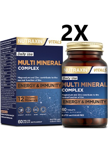 Multimineral Complex Energy Immun 2x60 Tablet