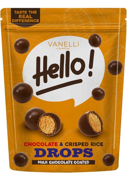 Hello! Pirinç Patlaklı Sütlü Draje 100 gr