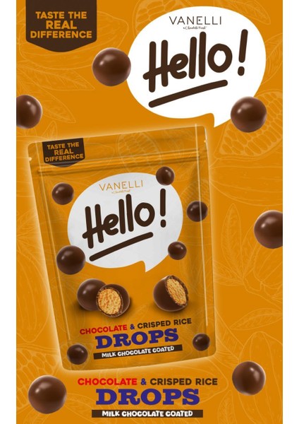 Hello! Pirinç Patlaklı Sütlü Draje 100 gr fiyatları