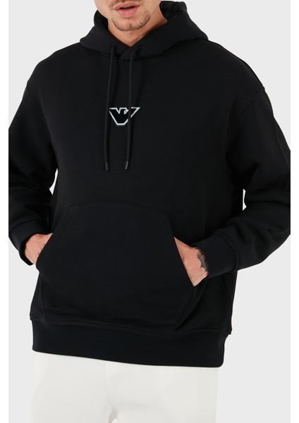 % 100 Pamuk Logolu Regular Fit Kapüşonlu Sweat Erkek Sweat 6D1M93 1jtaz 0037 fırsatları