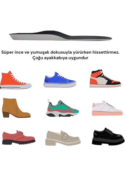 Airtag ve Muadilleriyle Uyumlu Ayakkabı Tabanı (cihaz dahil değildir) (no 26-30)