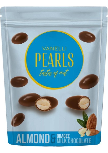 Pearls Bademli Sütlü Draje 100 gr