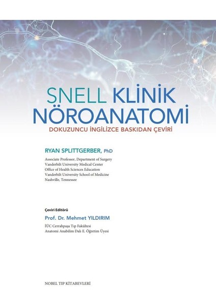 Snell Klinik Nöroanatomi - Mehmet Yıldırım modelleri