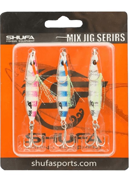 Zebra Mix Series 4.5 cm 8 gr Jig Yem