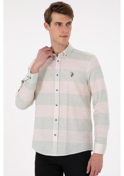 Erkek Mint Gömlek Desenli 50291249-VR090 modelleri