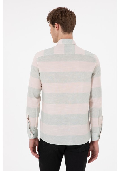 Erkek Mint Gömlek Desenli 50291249-VR090 indirimleri