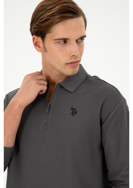 U.S. Polo Assn. Erkek Antrasit Sweatshirt 50293413-VR006