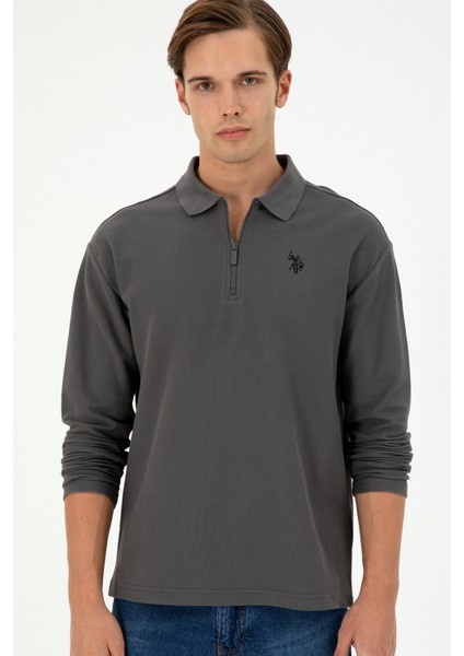 U.S. Polo Assn. Erkek Antrasit Sweatshirt 50293413-VR006