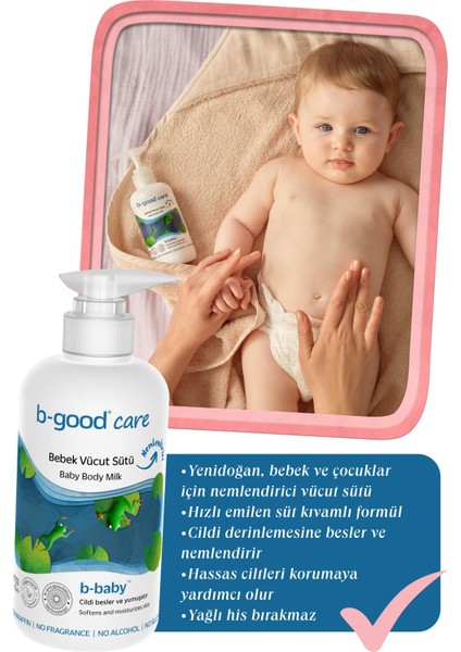 Bebek Vücut Sütü 250 ml