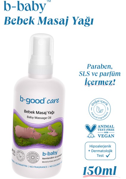 Bebek Masaj Yağı 150 Ml