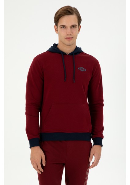 Erkek Bordo Sweatshirt 50293440-VR014