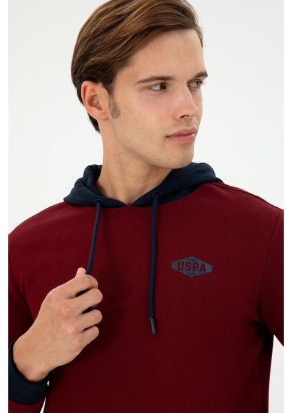 Erkek Bordo Sweatshirt 50293440-VR014