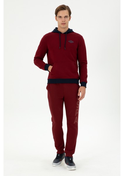 Erkek Bordo Sweatshirt 50293440-VR014