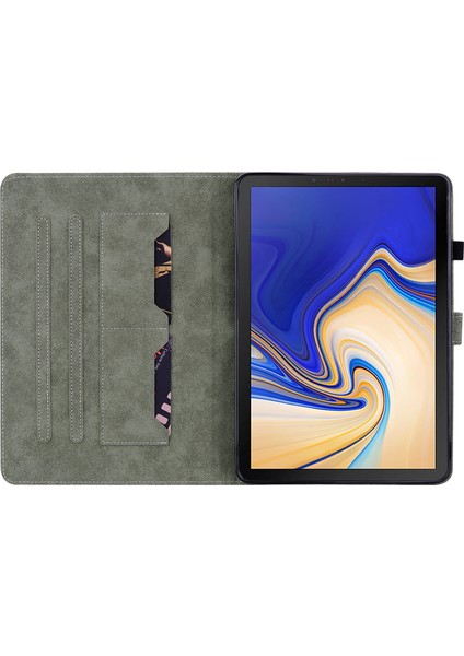 Samsung Galaxy Tab S4 10.5 SM-T830 Için Deri Tablet Kılıfı (Yurt Dışından)