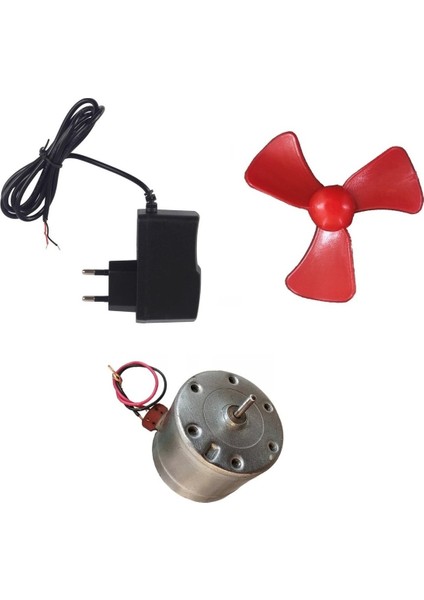 Adaptörlü Basit Motor Deney Seti - Öğrenci Elektrik Devresi
