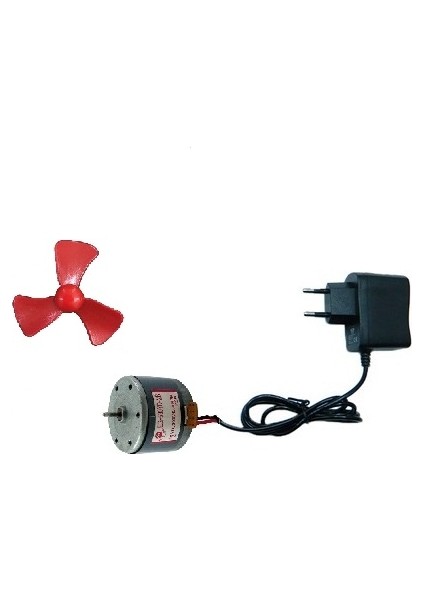 Adaptörlü Basit Motor Deney Seti - Öğrenci Elektrik Devresi
