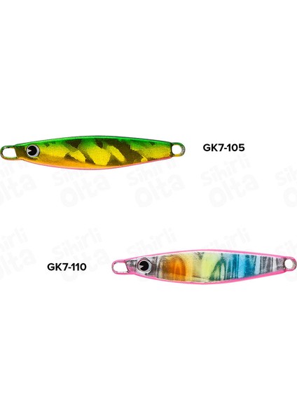 No: 7 Gunkichi 4.5 cm 7 gr Jig Yem