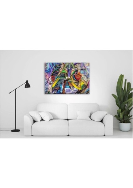 Sokak Sanatı Cam Tablo 50 x 70 cm fırsatları
