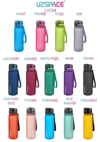 3026 Lacivert Tritan Su Matarası 500ML