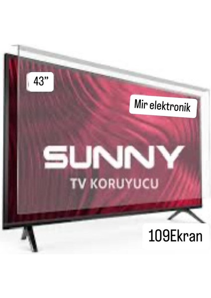 Sunny 109 Ekran Koruyucu