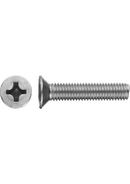 M4 x 30 mm Matkap Uçlu Yhb Vida - 20 Adet