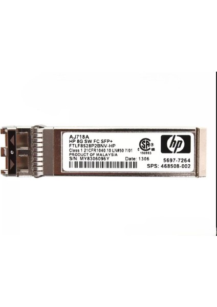 Hp 8g Sw Fc Sfp+ AJ718A Modül