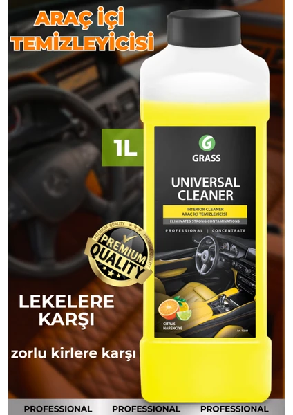 Universal Oto Koltuk Temizleyici 1000ML : Her Türlü Kirliliğe Karşı Güçlü Çözüm!