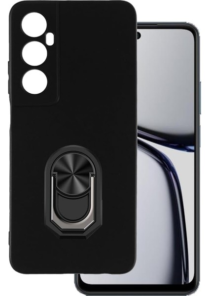 Nihcase Realme C65 4g Kılıf Kamera Korumalı Kickstand Yüzüklü Silikon