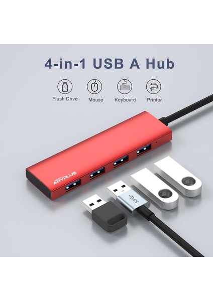 Taşınabilir USB Çoklayıcı, Masaüstü, Dizüstü Bilgisayar, Xbox, Flash Drive, HDD Için